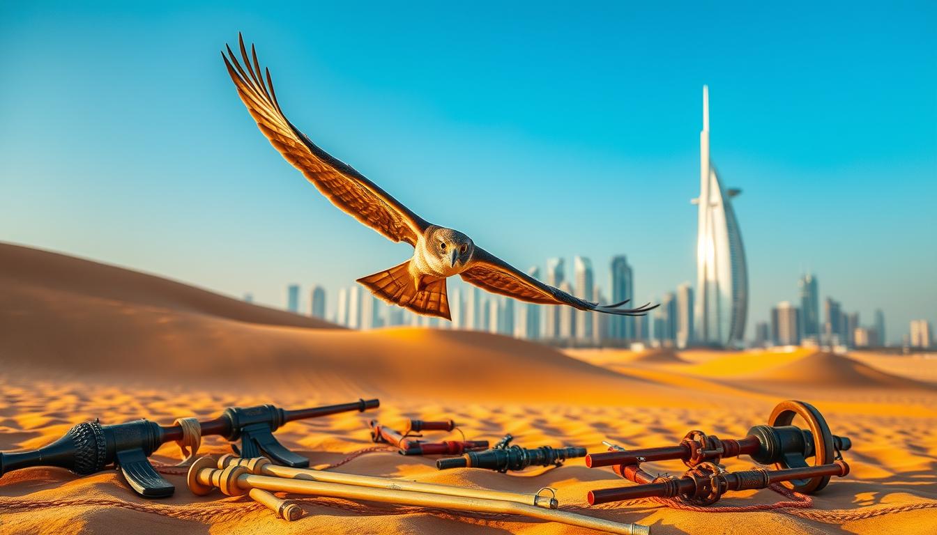 Falconry at Dawn