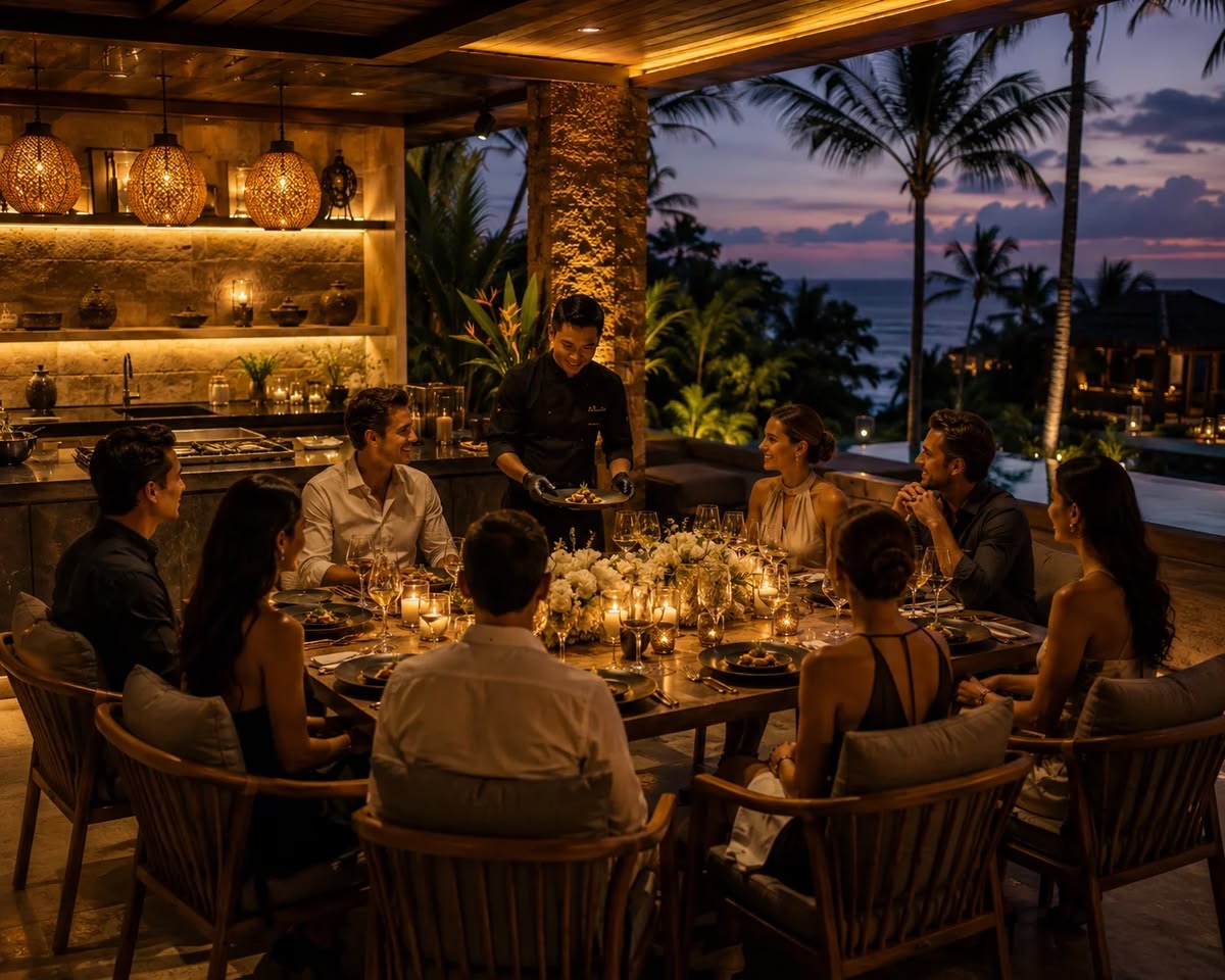 Private chef cooking class